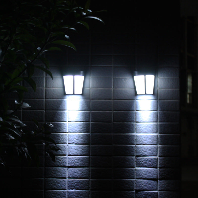 Cross-border Sourcing New Product Solar Wall Lamp 6LED Outdoor Garden Garden Lamp Lighting Fence Lamp European Style