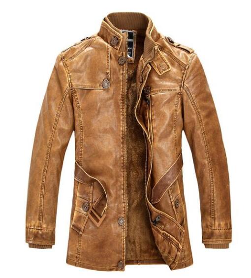 Duolino Classic Leather Jacket