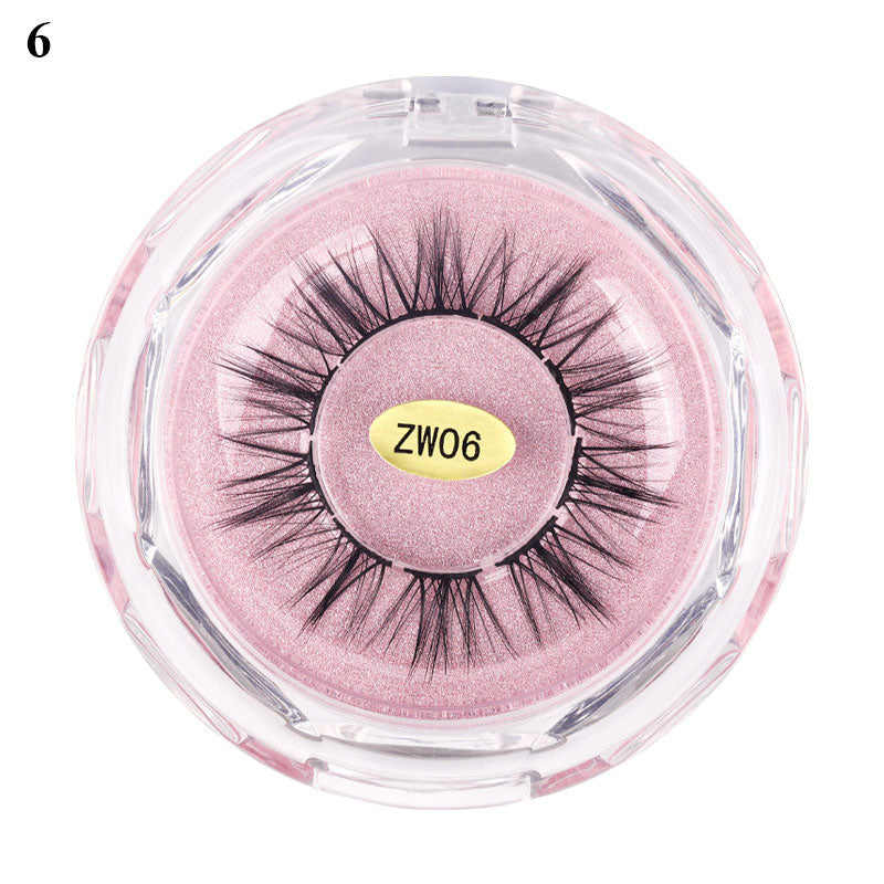 Segmented Grafting Natural Soft Multi-layer Thick False Eyelashes