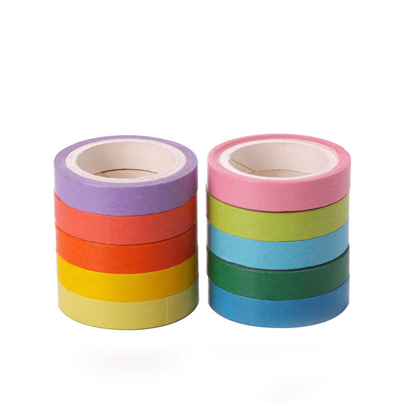 Solid Color Candy Tape Set Diy