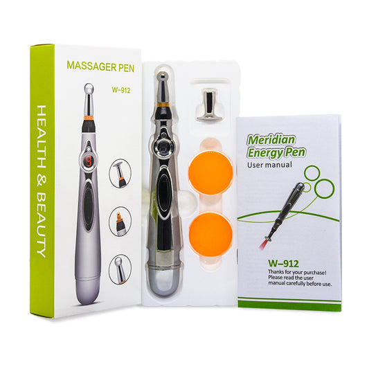 Rechargeable Energy Massage Meridian Pen With Three Heads And Five Heads