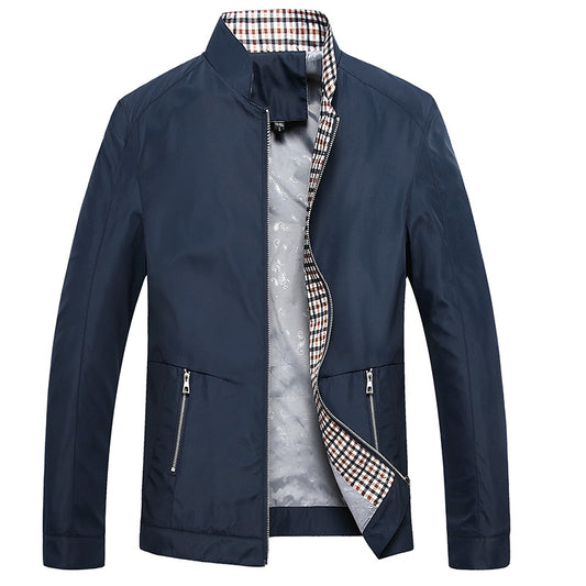 Winter Thick Business Casual Stand Collar Jacket