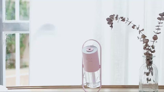 Magic Shadow USB Air Humidifier For Home With Projection Night Lights Ultrasonic Car Mist Maker Mini Office Air Purifier