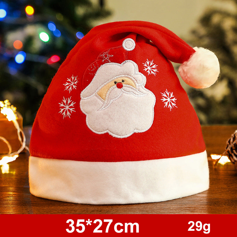 Fashion Snowman ElK Santa Claus Hats Xmas Gift Decoration