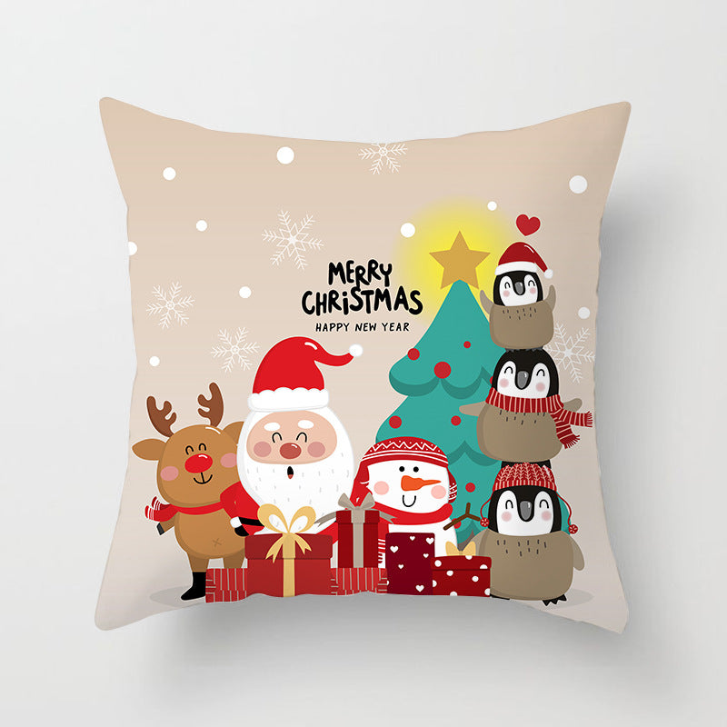 Home Nordic Style Cushion Christmas Pillow Cover