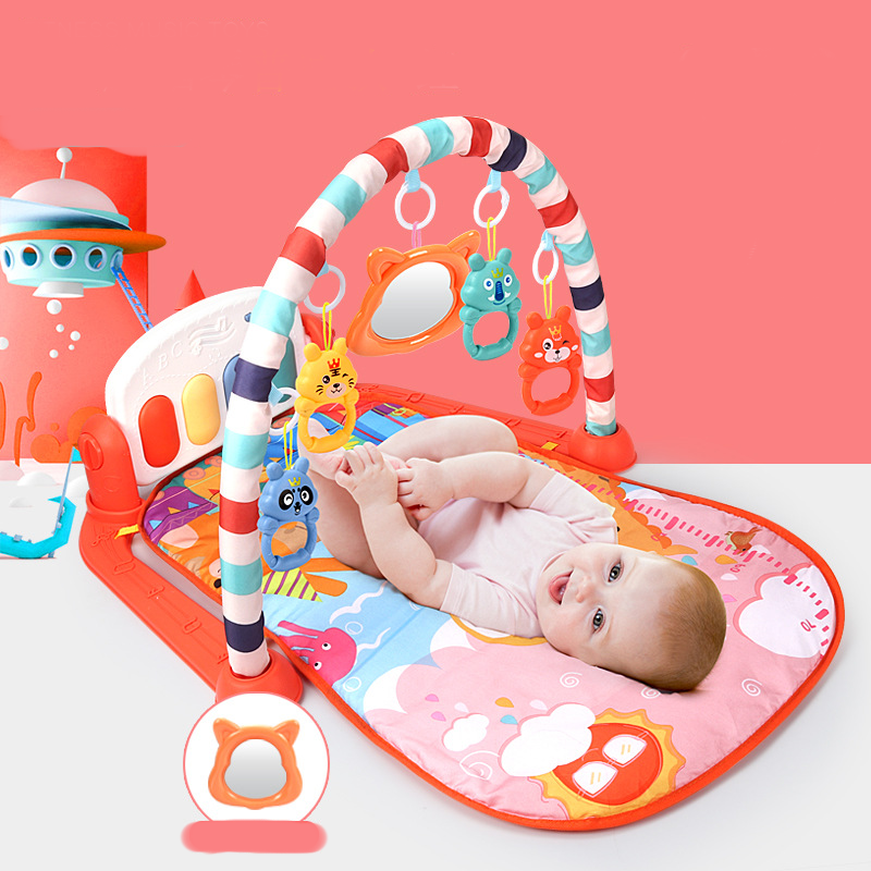 Baby Fitness Frame Pedal Piano Baby With Music Kids Pedal Toy