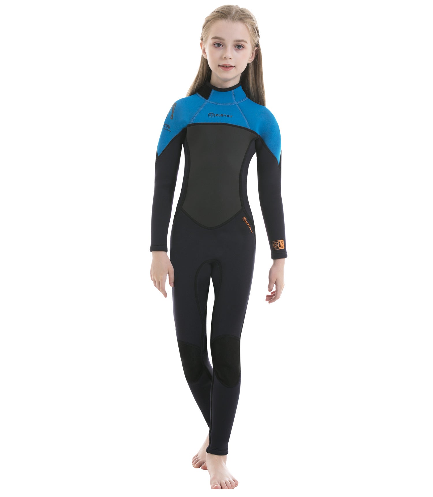 Children's Warm Swimsuit Boys And Girls One-piece Thickened Wetsuit