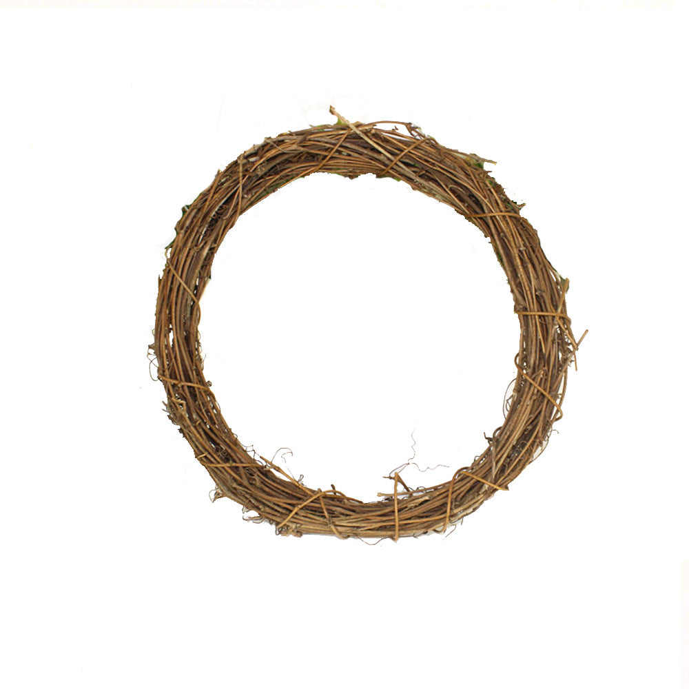 Christmas Decoration Craft Dry Branch Rattan Wreath DIY