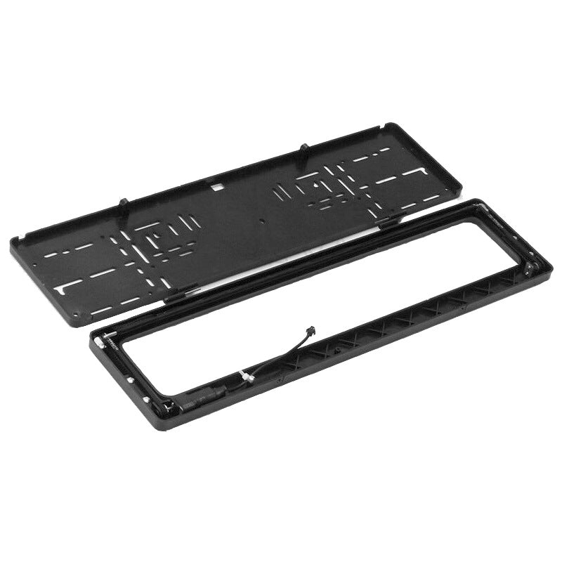 Front And Rear Double License Plate License Plate Number Roller Shutter Protection Cover Flop