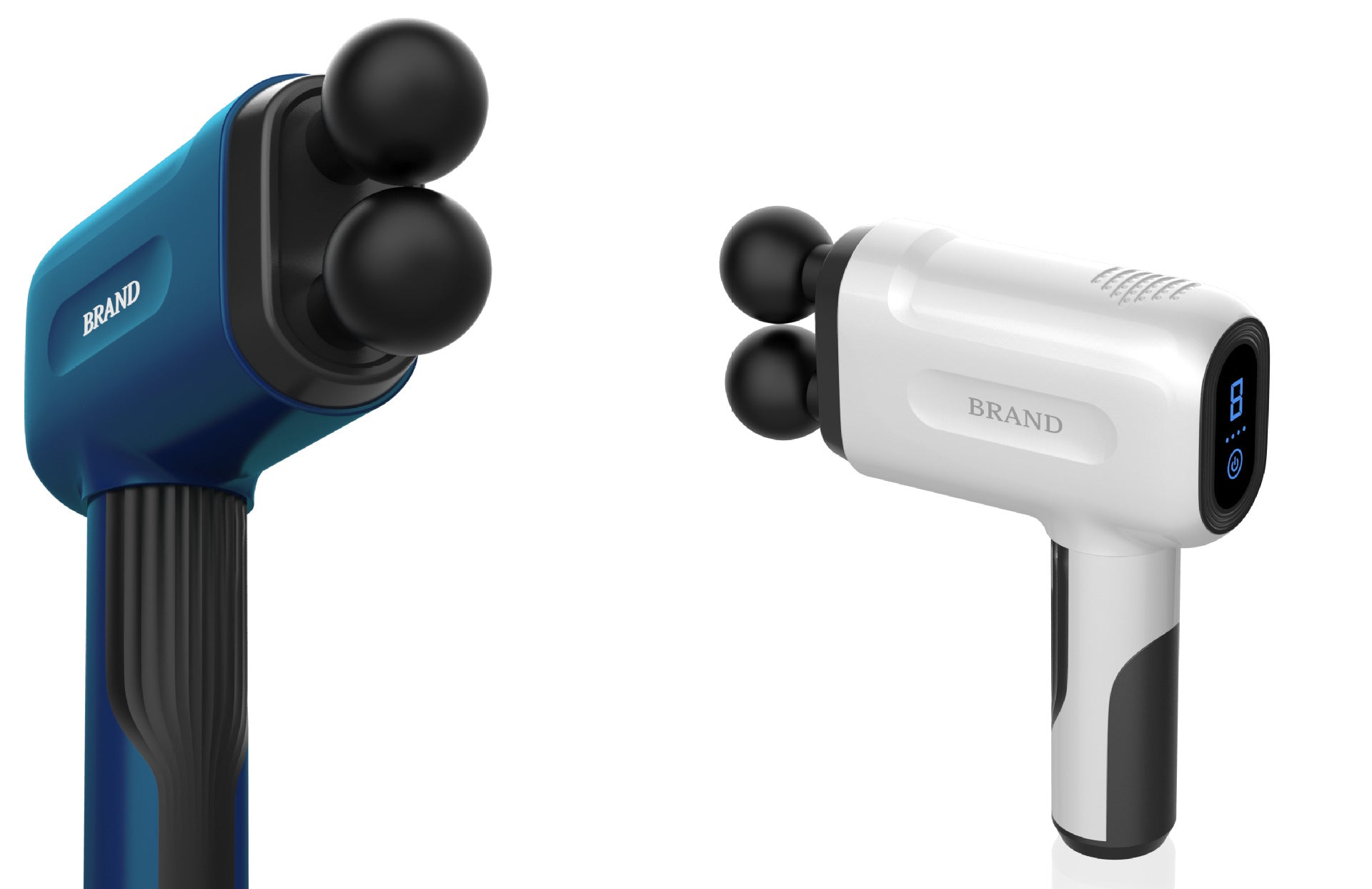 Creative Double-headed Fascia Gun Muscle Relaxer