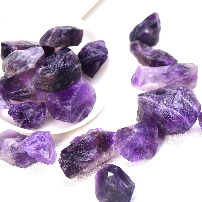 Natural Amethyst Original Stone Aromatherapy Fish Tank Decoration