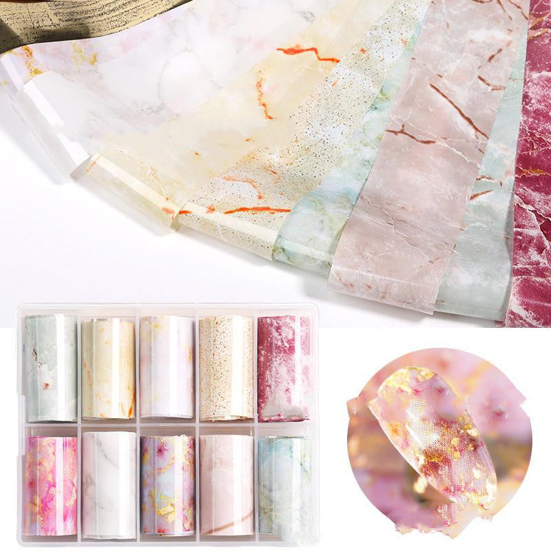 New Nail Art Star Transfer Paper Set Nail Sticker