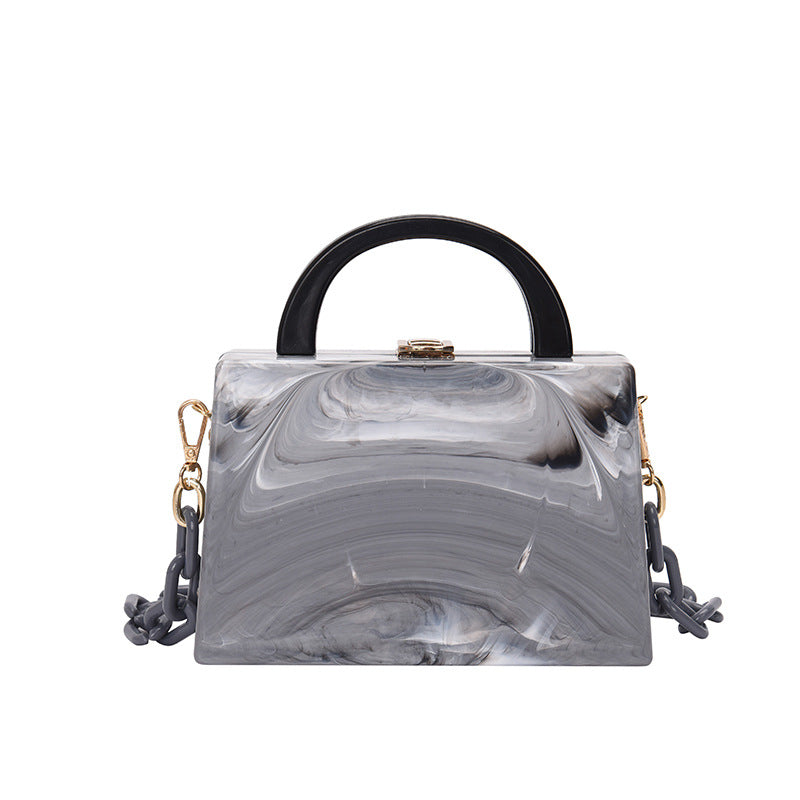 Women's Acrylic Chain Plastic Crossbody Bag