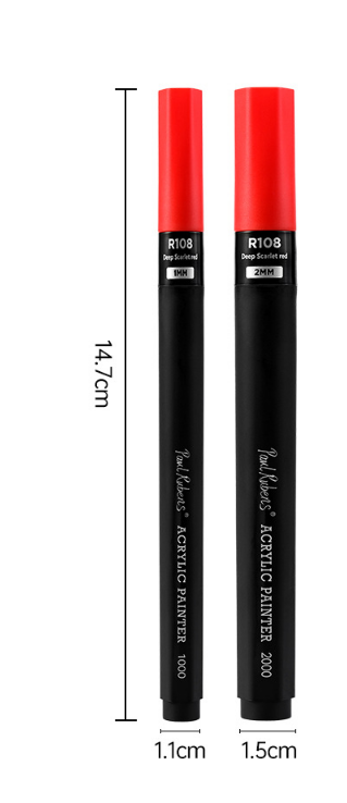 Rubens Acrylic Marker Anime Highlight Complementary Color