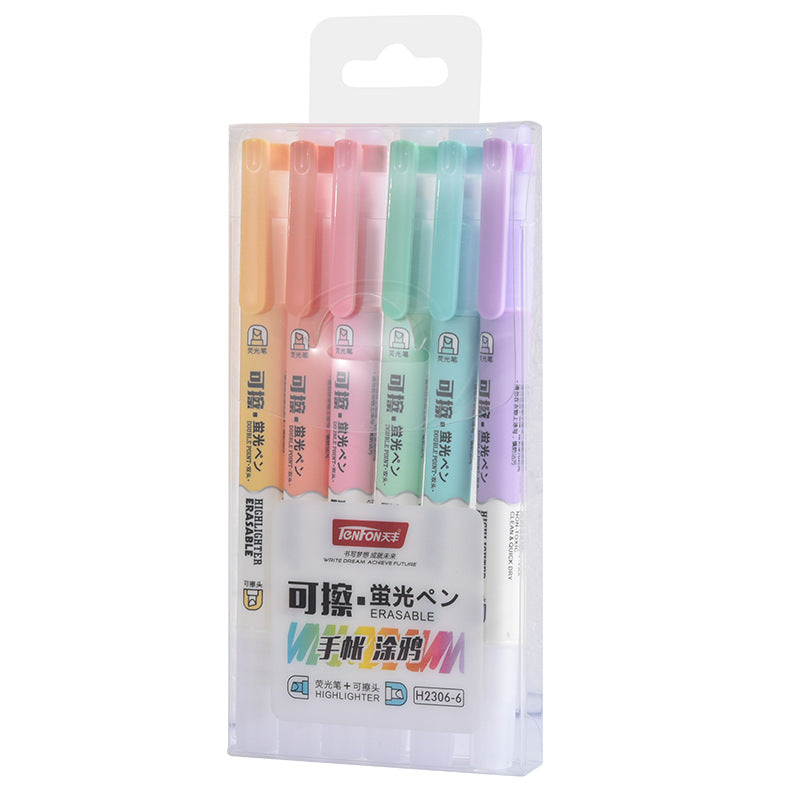 Hand account graffiti fluorescent marker pen set