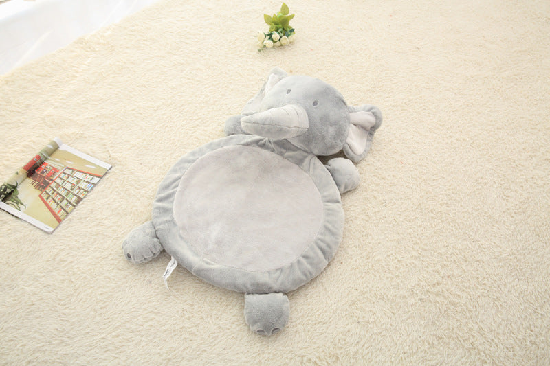 Plush cute cartoon sleeping pad