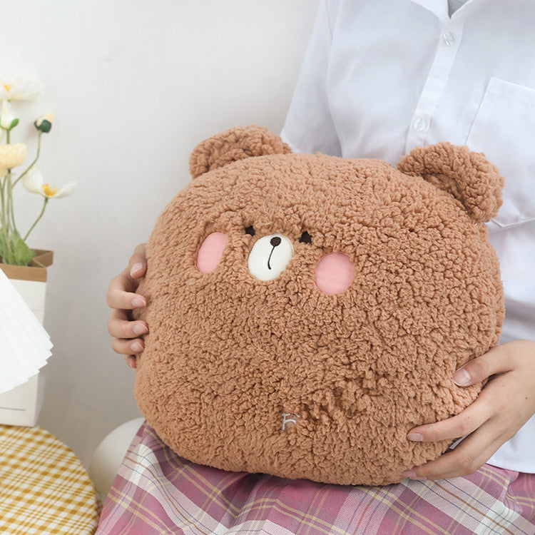 Plush Doll Cute Bedside Cushion Pillow