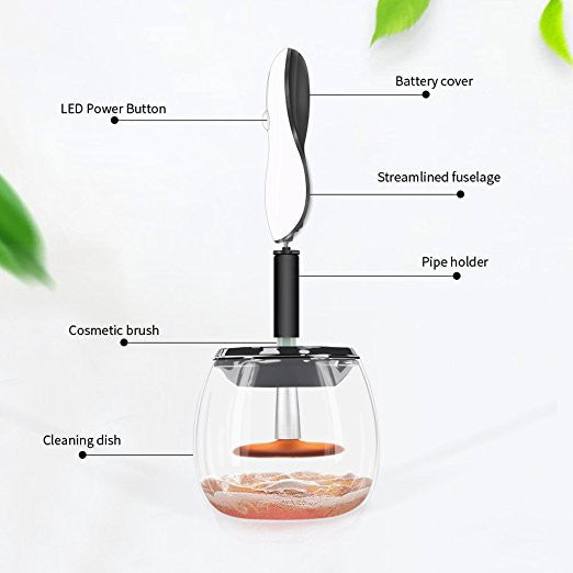 Makeup Brush Cleaner Cleans and Drier Deep Clean Machine 360 Degree