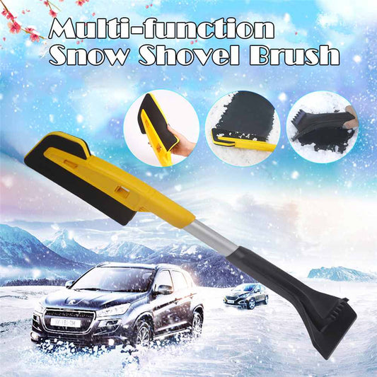 Car EVA Snow Shovel Multifunctional Snow Shovel Long Rod Deicing Ice Sweep Tool Snow Removal Brush For Winter Car Accessories