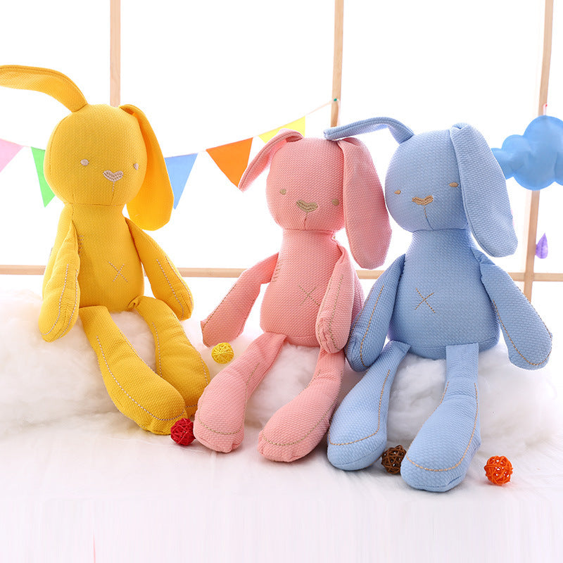 Manufacturers selling new and soft plush toy doll rabbit to appease the number of Valentine's Day gift girlfriend birthday gift