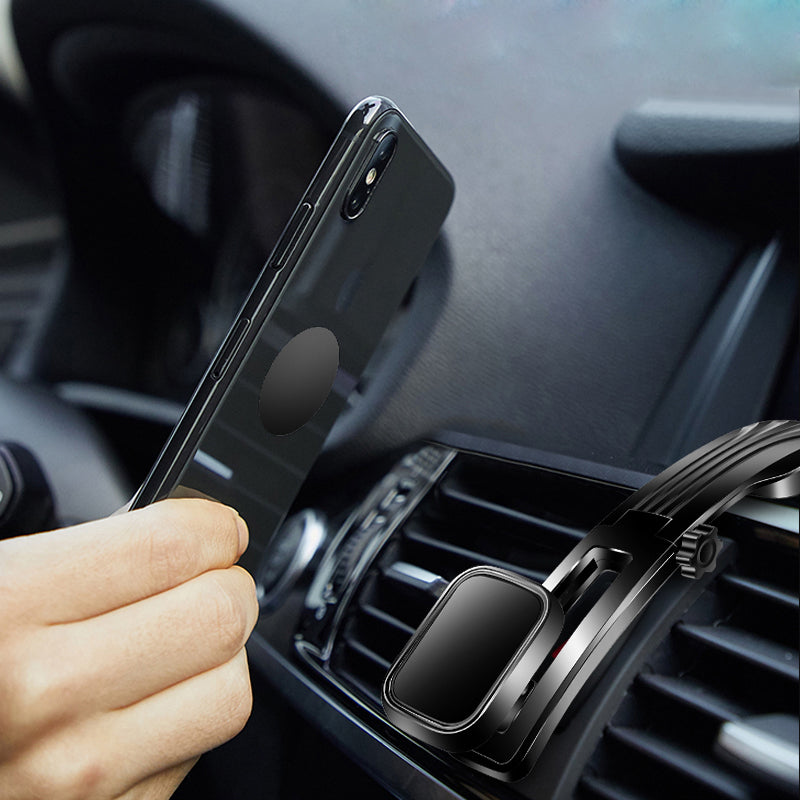 Mobile Phone Holder Creative Magnetic Desktop Car Navigation Center Console Paste Mobile Phone Holder