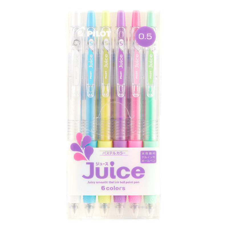 Official Direct Juice Baiguole Gel Pen 0.5 6 Colors