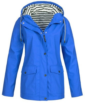 Outdoor mountaineering jacket style