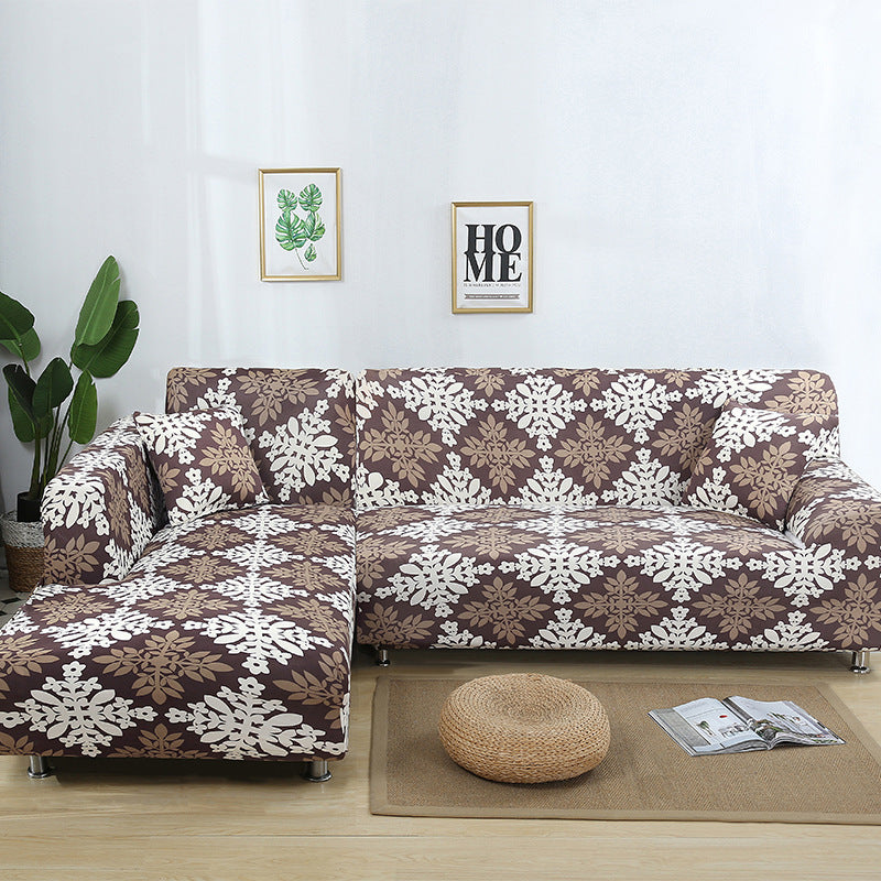 Home Fashion Stretch Print Modular Sofa Cover