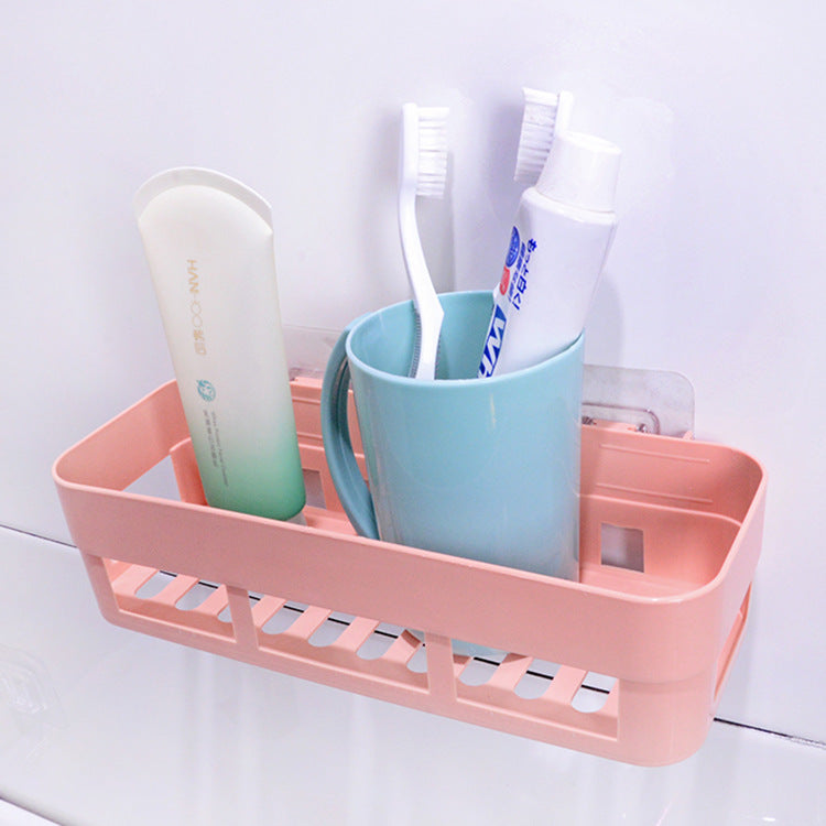 Bathroom Wall-mounted Shelf Free Of Perforation