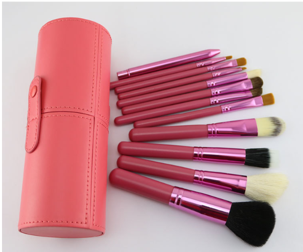 Niya supply 12 makeup sweep set cylinder set brush PU