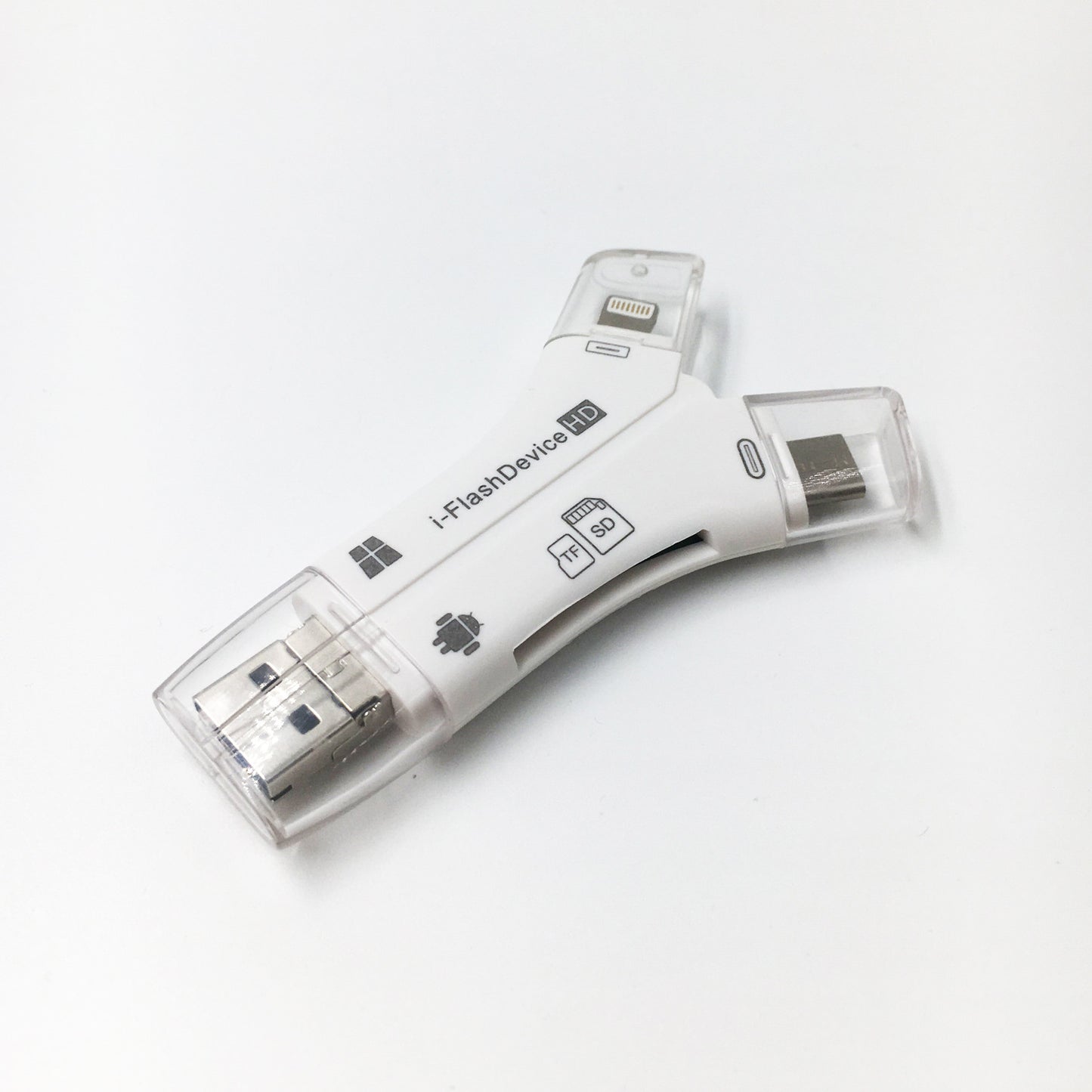 Four in one card reader