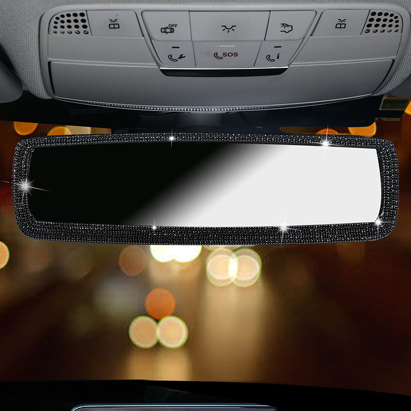 HD Interior Rearview Mirror Decoration