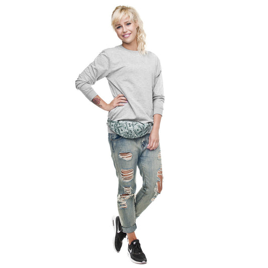 Polyester Fanny Pack 3D Digital Printing Sports Storage Messenger Bag Women