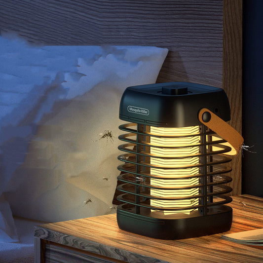 New Home Repellent Electric Shock Indoor Bedroom Mosquito Killer Lamp With Light