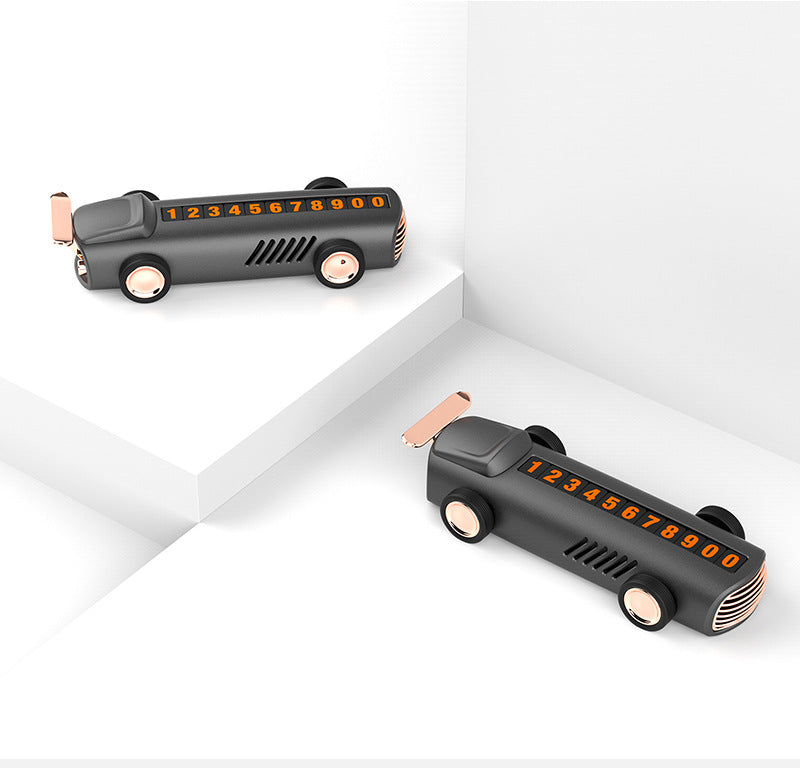 Multifunctional Vehicle Temporary Parking Number Plate