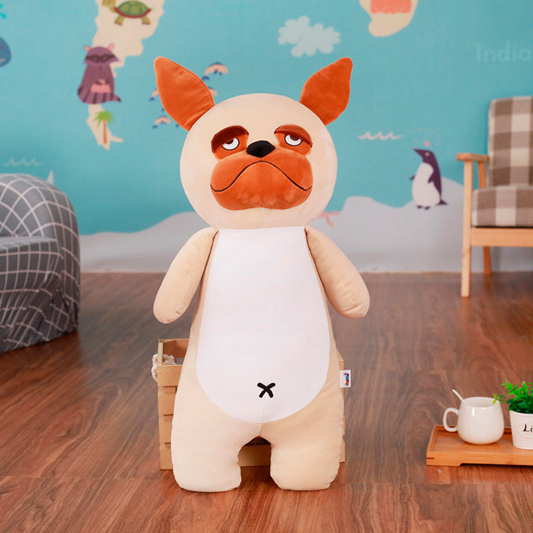 The New Cotton Dog Doll Feather Pillow Quality Goods Husky Soft Plush Toys To Send His Girlfriend