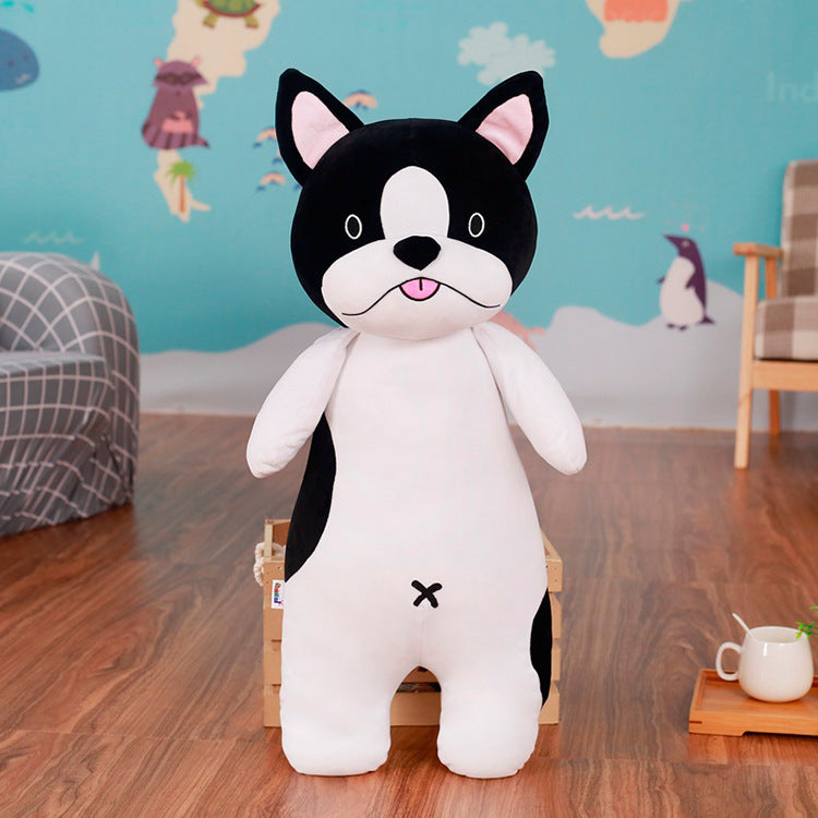 The New Cotton Dog Doll Feather Pillow Quality Goods Husky Soft Plush Toys To Send His Girlfriend