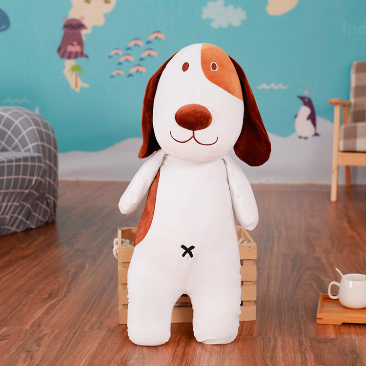 The New Cotton Dog Doll Feather Pillow Quality Goods Husky Soft Plush Toys To Send His Girlfriend