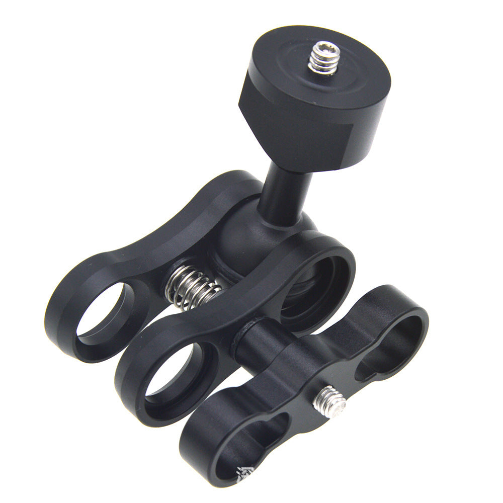 Diving Camera Video Accessories Extensions Butterfly Clamp Ball Head Bracket