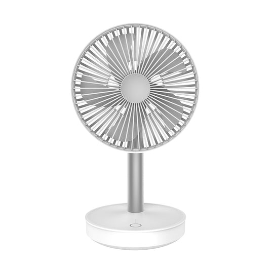 New Office Desk Top Shaking Head Mini Fan Factory 4000mAh Large Capacity Bedroom Silent Usb Fan