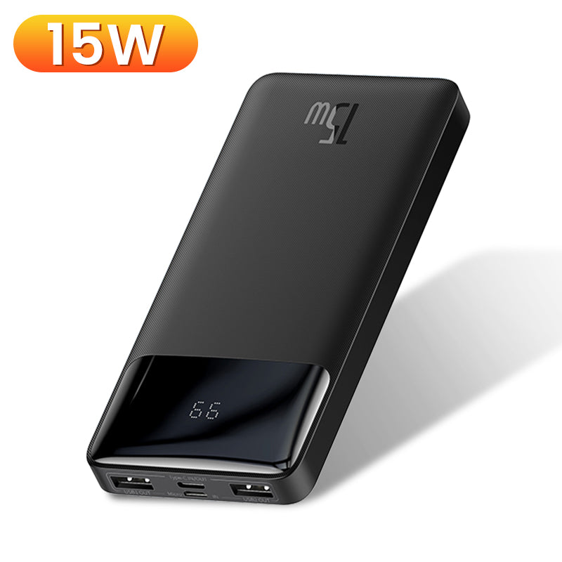 Power Bank With Digital Display 10000mAh 15W Multi-port