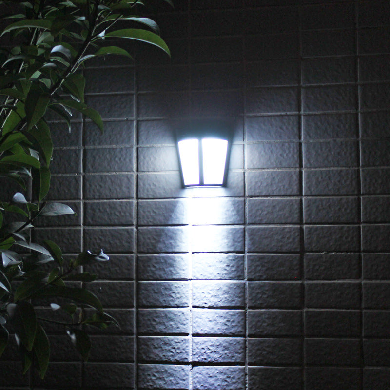 Cross-border Sourcing New Product Solar Wall Lamp 6LED Outdoor Garden Garden Lamp Lighting Fence Lamp European Style