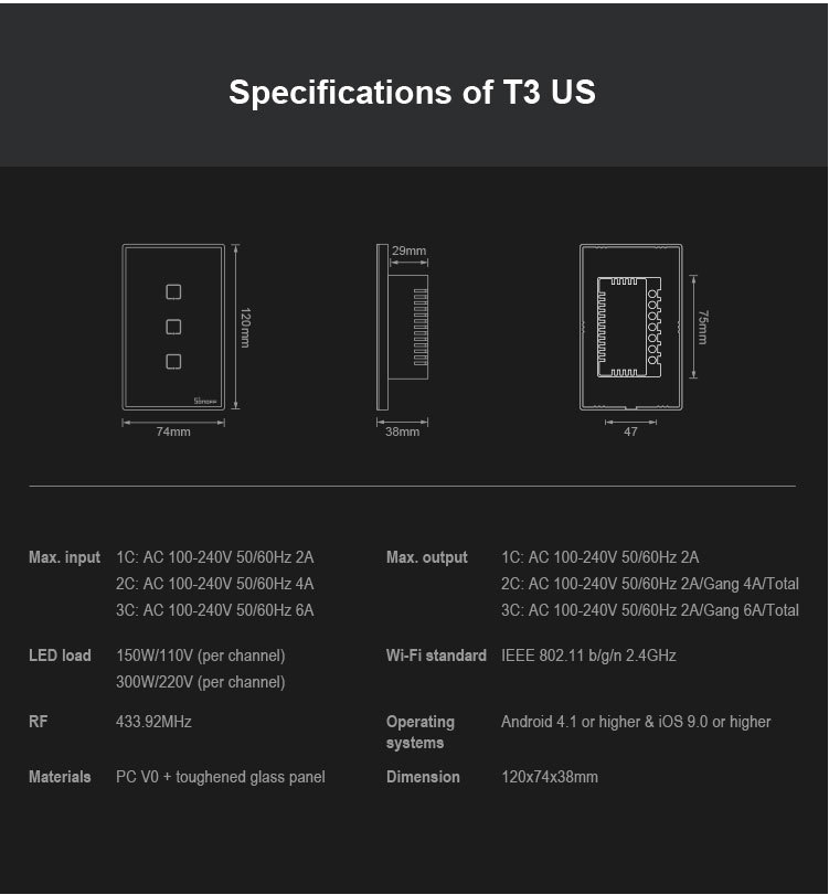 Smart wall switch