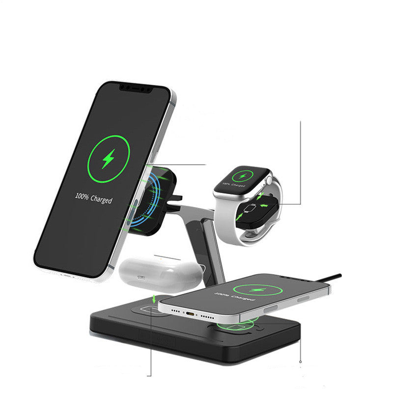 Four-in-one Magnetic Wireless Charger