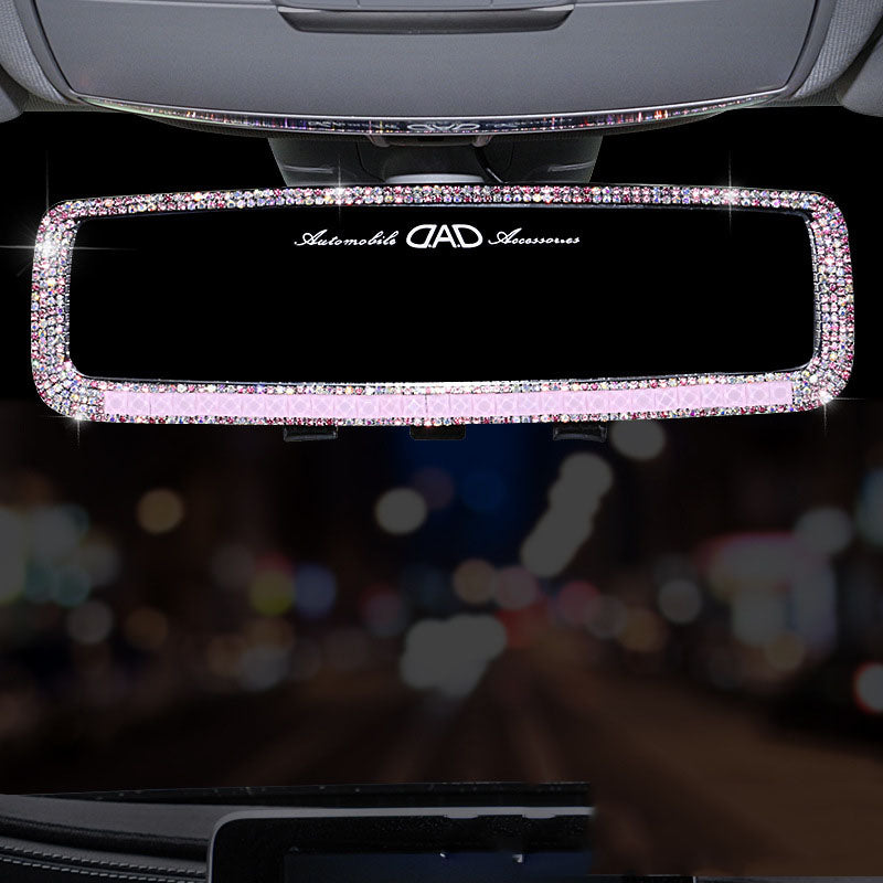 HD Interior Rearview Mirror Decoration