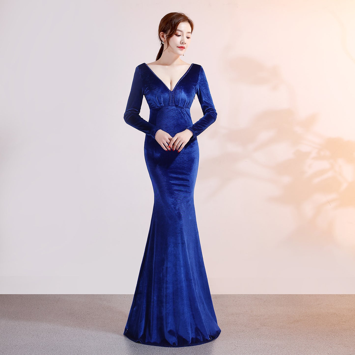 Velvet Evening Dress Mermaid Dress