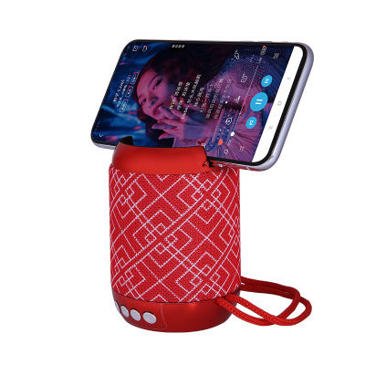 Wireless Bluetooth Speaker Portable Mini Fabric 3528 Small Speaker Phone Holder Bass