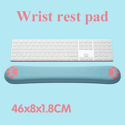 Cat's Claw Memory Foam Keyboard Hand Support Wristband Cute Cartoon Creative