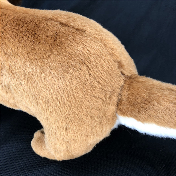 Simulation Dachshund Plush Toy Puppy Doll