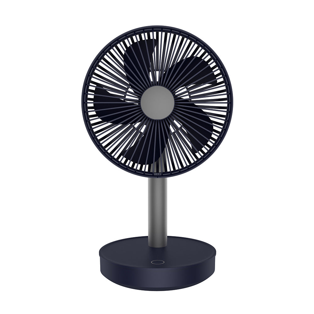 New Office Desk Top Shaking Head Mini Fan Factory 4000mAh Large Capacity Bedroom Silent Usb Fan